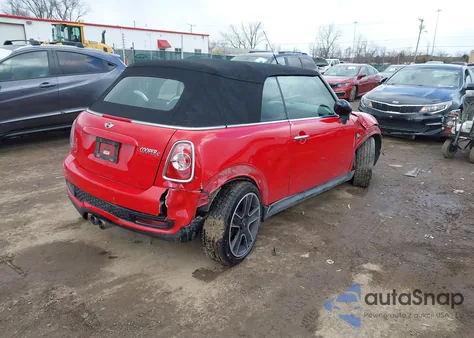2015 Mini Convertible Cooper S z USA, uszkodzony, nr VIN WMWZP3C51FT708743